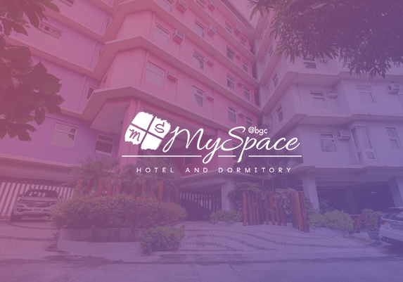 MySpace BGC Hotel and Dormitory Banner